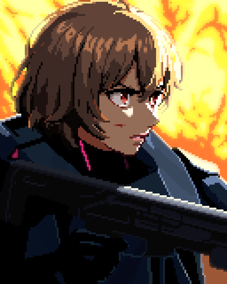 Saruei in battle