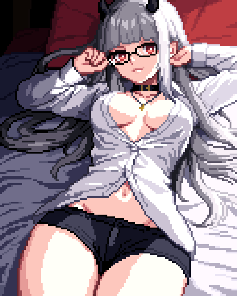 Wearing Chatty's shirt